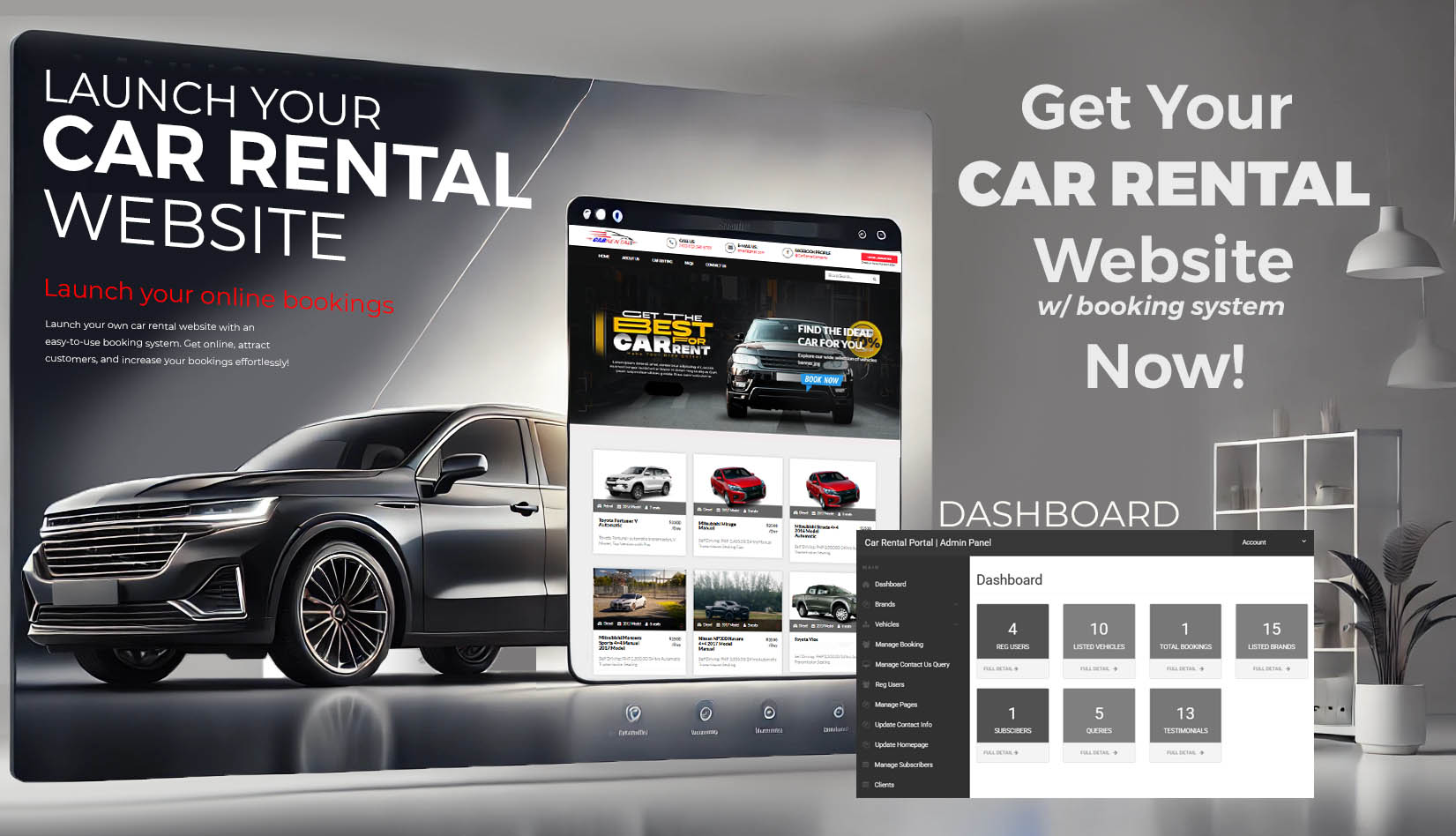 Car Rental Website Preview